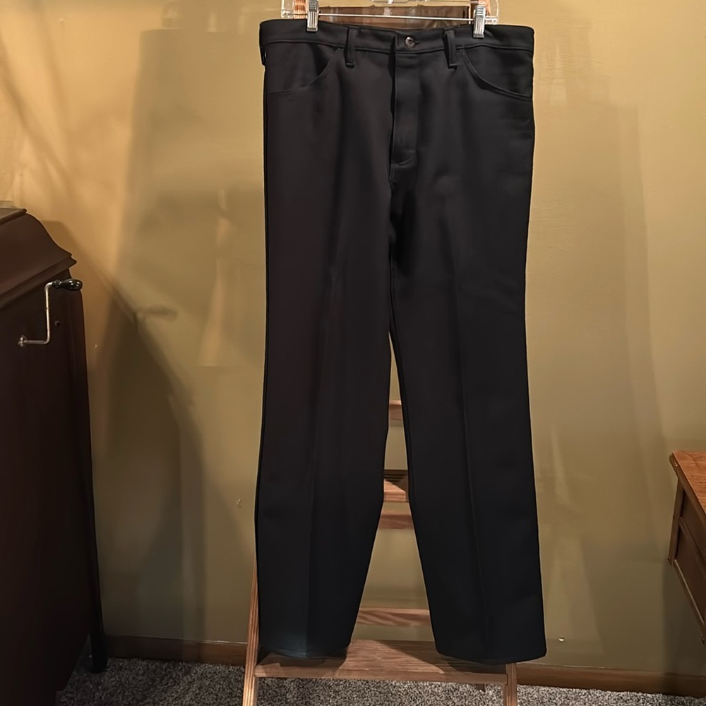 Vintage Black Wrangler Pants 36x30